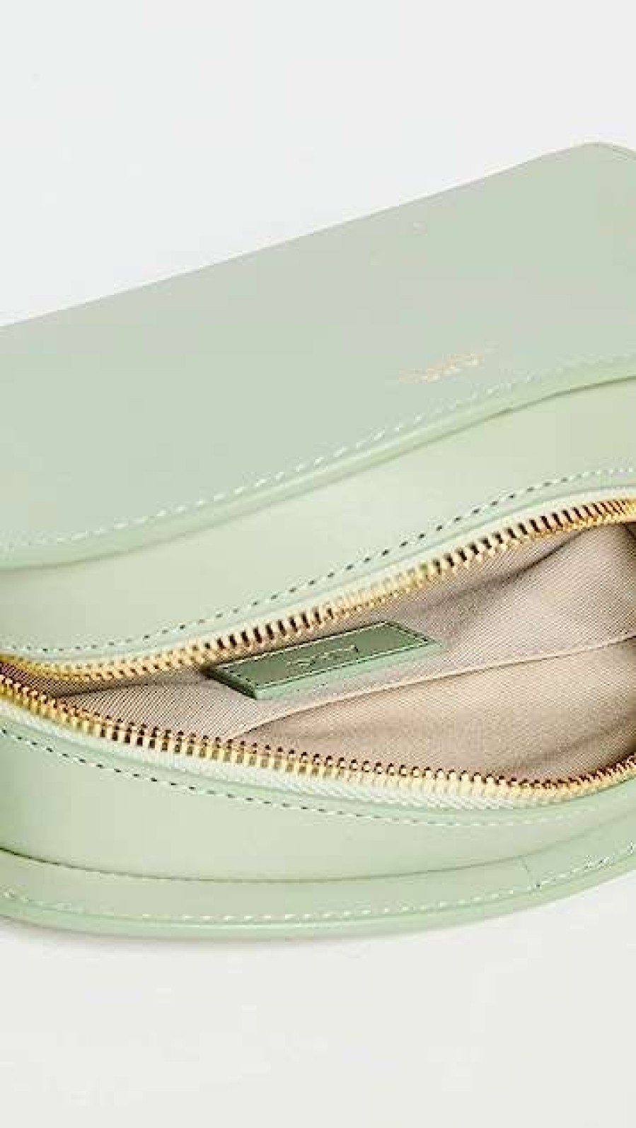 New A P C Sac Demi Lune Mini Kat Pastel Green Trixnew